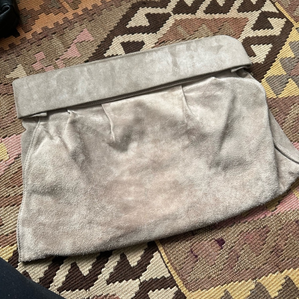 Maison Martin Margiela Cream oversized Clutch real leather - Picture 2 of 9